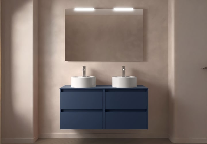 Mueble de baño con encimera de madera Salgar Noja Principal 7