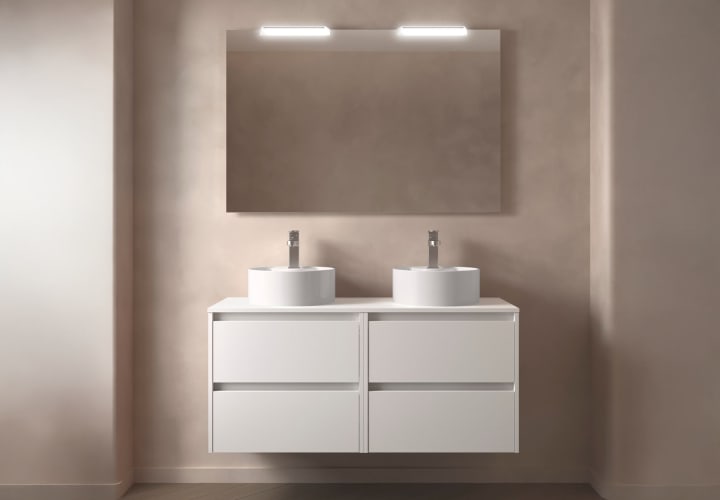 Mueble de baño con encimera de madera Salgar Noja Principal 5
