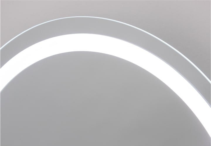 Espejo de baño con luz LED Bruntec Ring Detalle 1