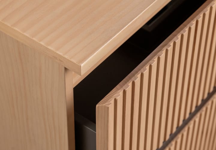 Mueble de baño con encimera de madera Bruntec Alpes 9 Detalle 5