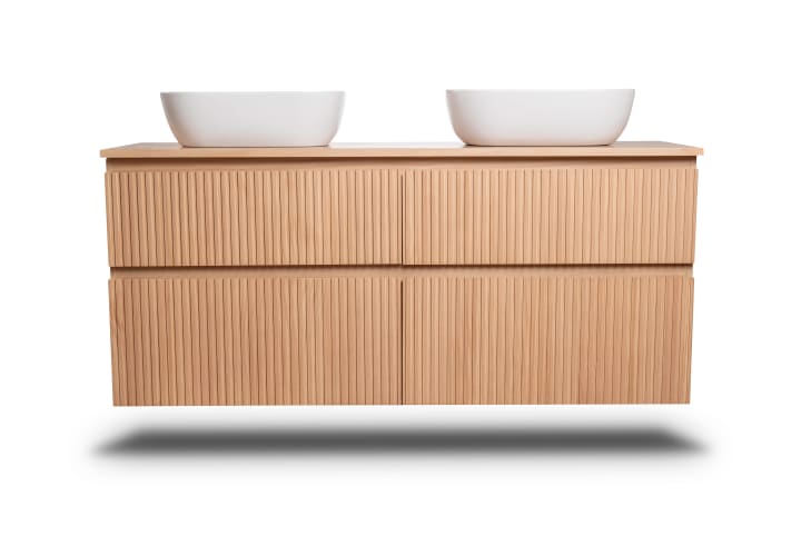 Mueble de baño con encimera de madera Bruntec Alpes 9 Detalle 3