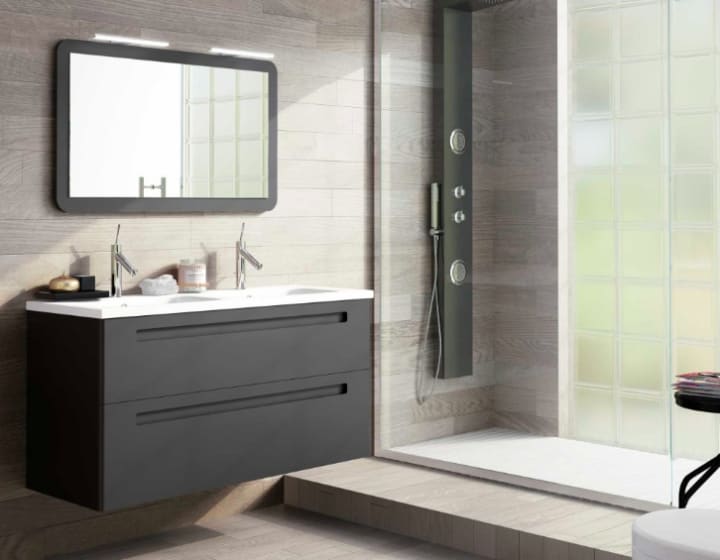 Conjunto mueble de baño Avila Dos Paris Principal 1