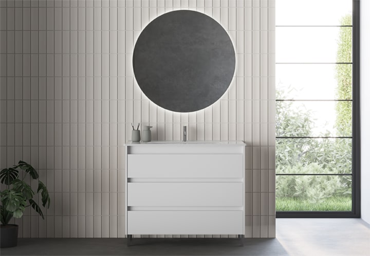 Conjunto mueble de baño Bruntec Oxford Principal 7