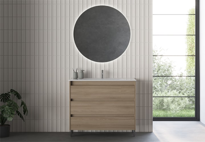Conjunto mueble de baño Bruntec Oxford Principal 1