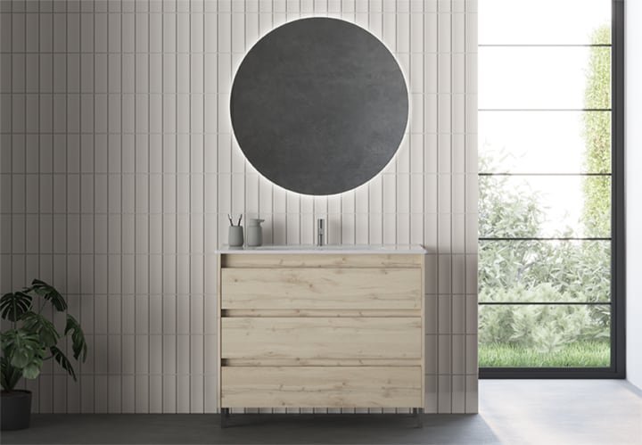 Conjunto mueble de baño Bruntec Oxford Principal 3