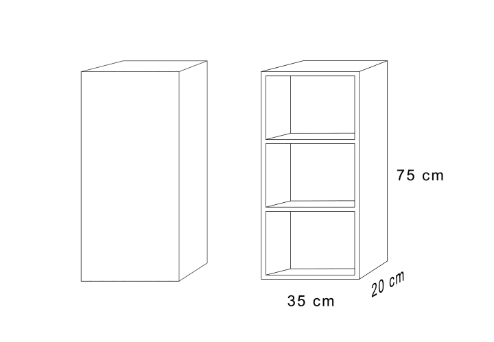 Columna de baño Bruntec Lia Croquis 10