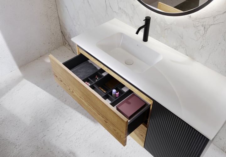 Conjunto mueble de baño Grupo Seys Lazio Detalle 1