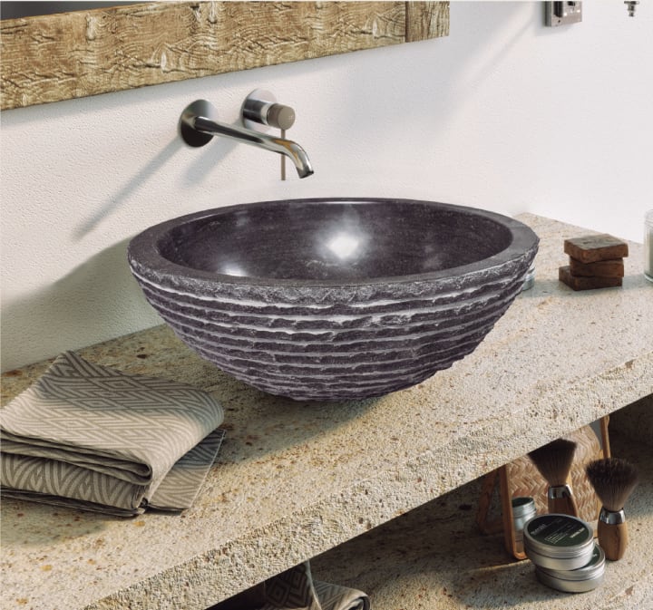 Lavabo sobre encimera ArtandBath Abu Ambiente 3