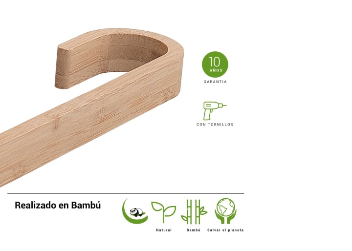 Toallero de baño Gedy Himalaya Detalle 1