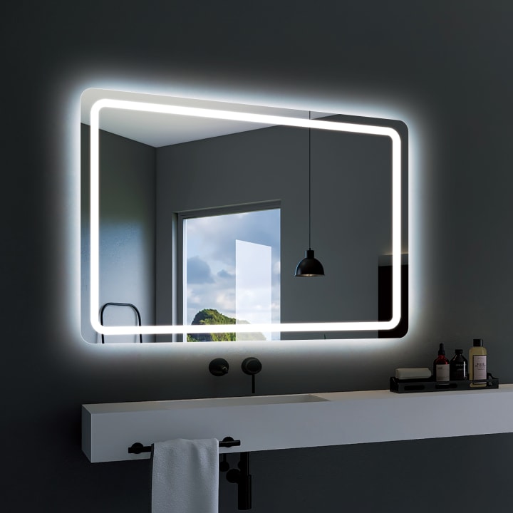 Espejo de baño con luz LED Ledimex Grecia Principal 3
