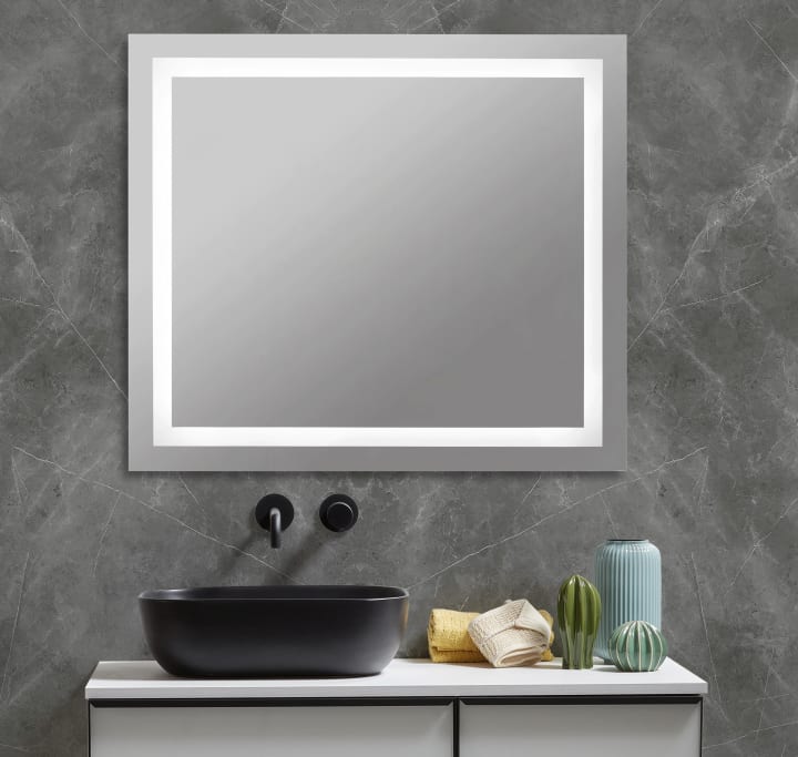 Espejo de baño con luz LED Bruntec Orion Principal 1