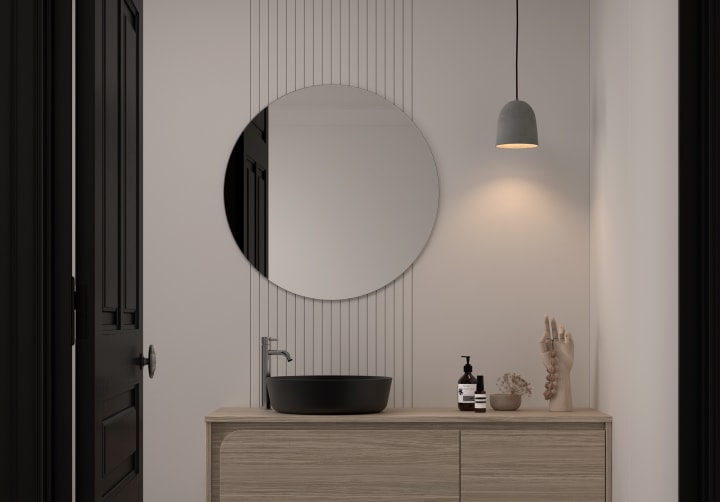 Espejo de baño Bruntec Round Principal 2