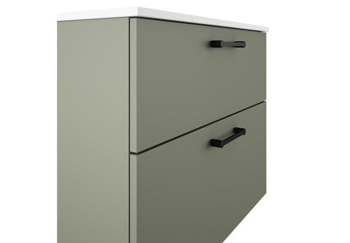 Mueble de baño con encimera de madera Viso Verso Detalle 10