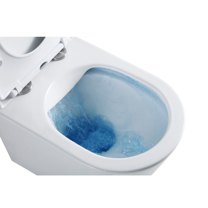 Inodoro compacto Rimless de Bruntec NEW París Detalle 3