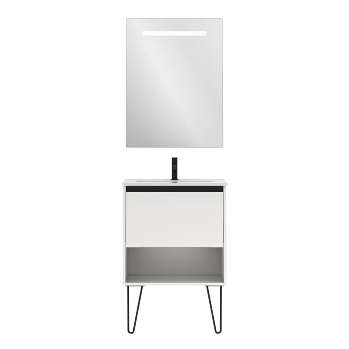 Conjunto mueble de baño Amizuva Yoko 3d 9