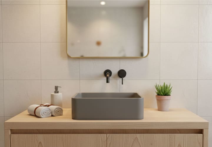 Lavabo sobre encimera BHD Fontibre Principal 1