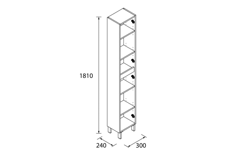 Columna de baño Salgar Infinity Detalle 4