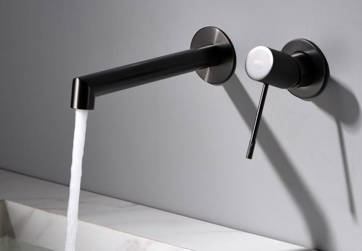 Pack grifo de lavabo empotrado Line Imex + Válvula click-clack Ambiente 13