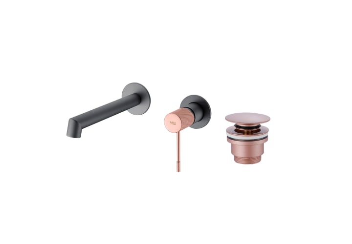 Pack grifo de lavabo empotrado Line Imex + Válvula click-clack Principal 2