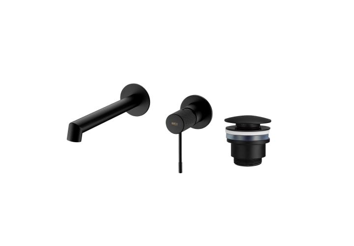 Pack grifo de lavabo empotrado Line Imex + Válvula click-clack Principal 1
