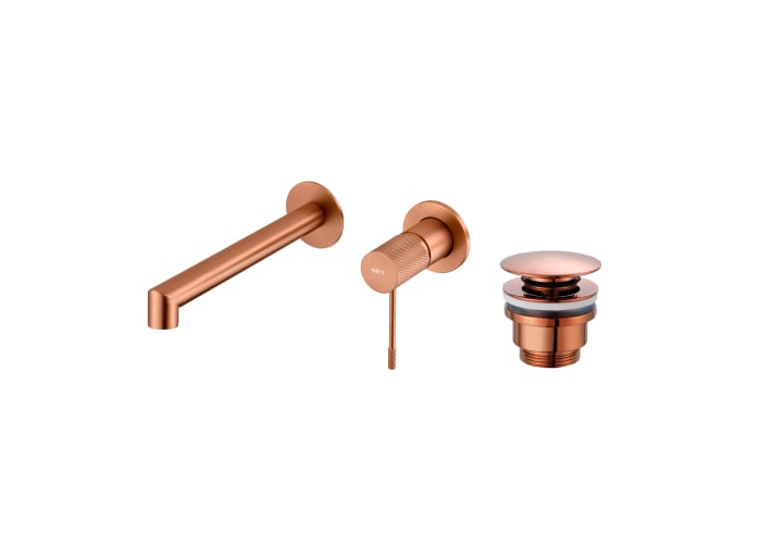 Pack grifo de lavabo empotrado Line Imex + Válvula click-clack Principal 4