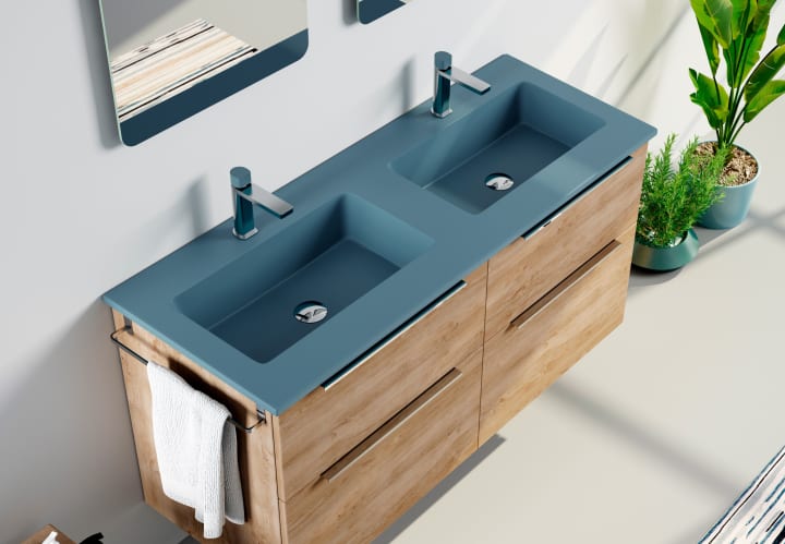 Lavabo encastrado Coycama Mara Masai Detalle 15