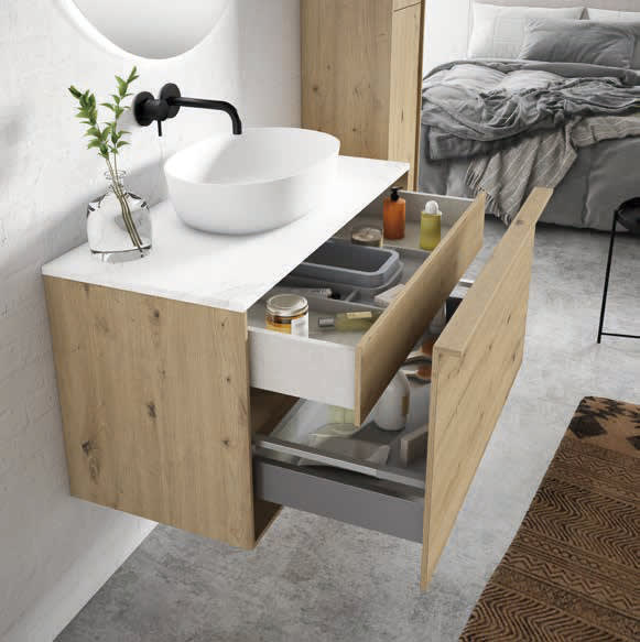 Conjunto mueble de baño Bruntec Manchester Detalle 2