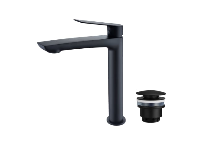 Pack Grifo de lavabo caño alto Imex Lúxor + Válvula click-clack Principal 2