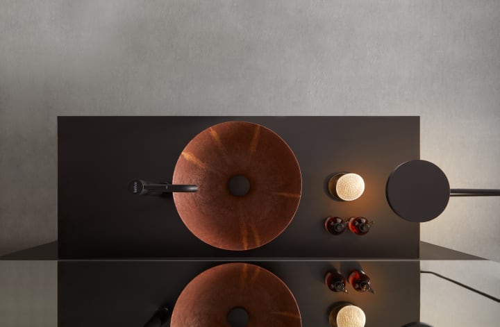 Lavabo sobre encimera Bathco Corten Ambiente 1