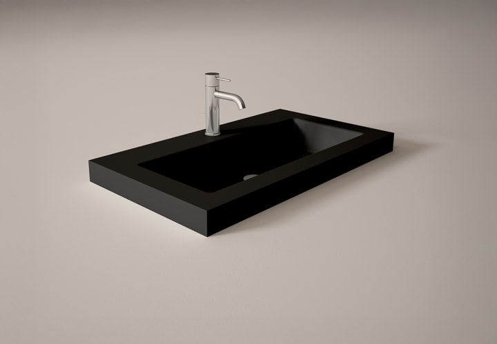Lavabo encastrado 11.5 cm alto Visobath Nantes Principal 7