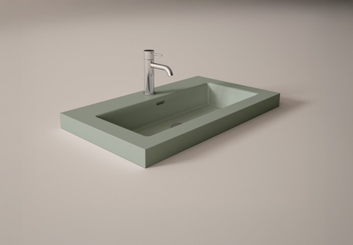 Lavabo encastrado 11.5 cm alto Visobath Nantes Principal 6
