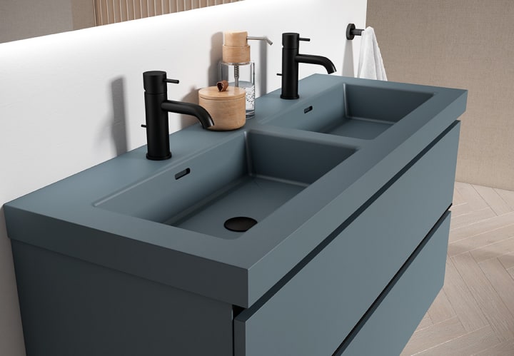 Lavabo encastrado 11.5 cm alto Visobath Nantes Detalle 13