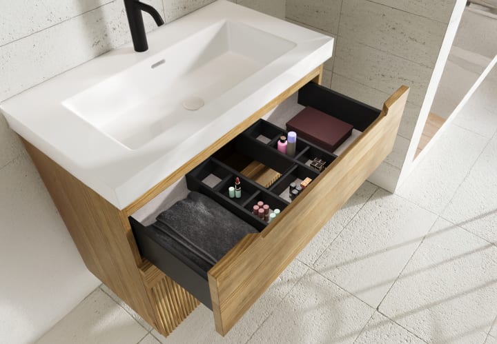 Conjunto mueble de baño Grupo Seys Marsala Detalle 1