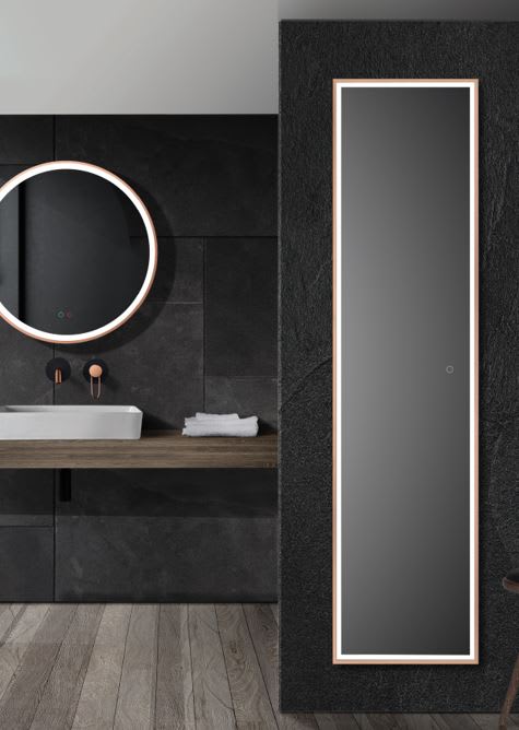 Espejo de baño con luz LED Ledimex New York Principal 1