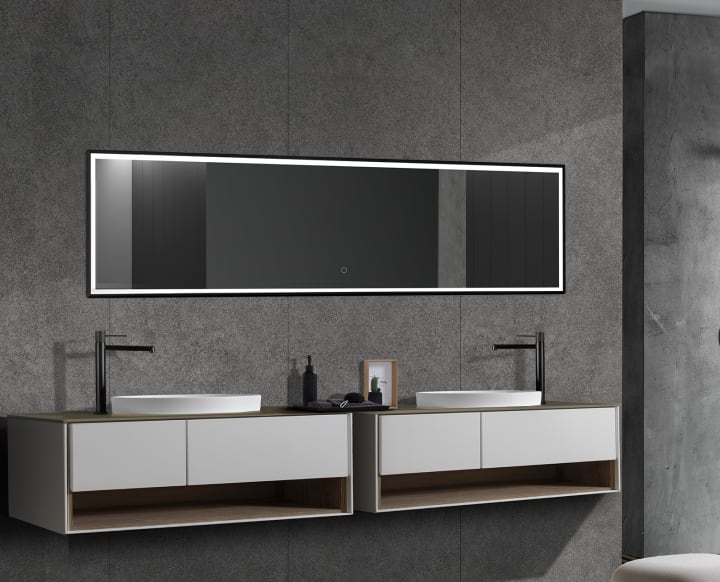 Espejo de baño con luz LED Ledimex New York Principal 3