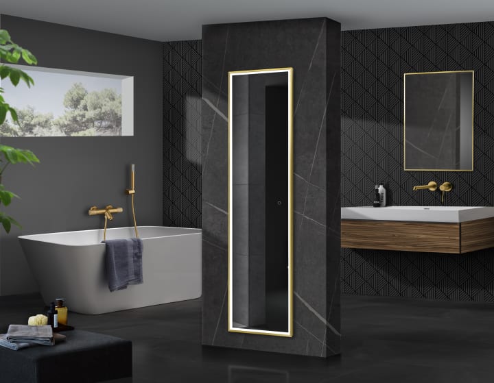 Espejo de baño con luz LED Ledimex New York Principal 2