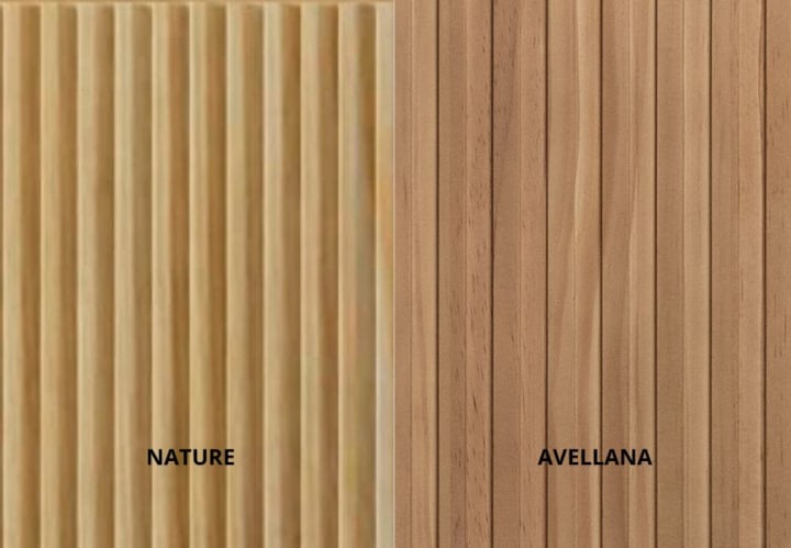 Mueble de baño madera maciza con encimera de madera Bruntec Alpes 20 Detalle 2