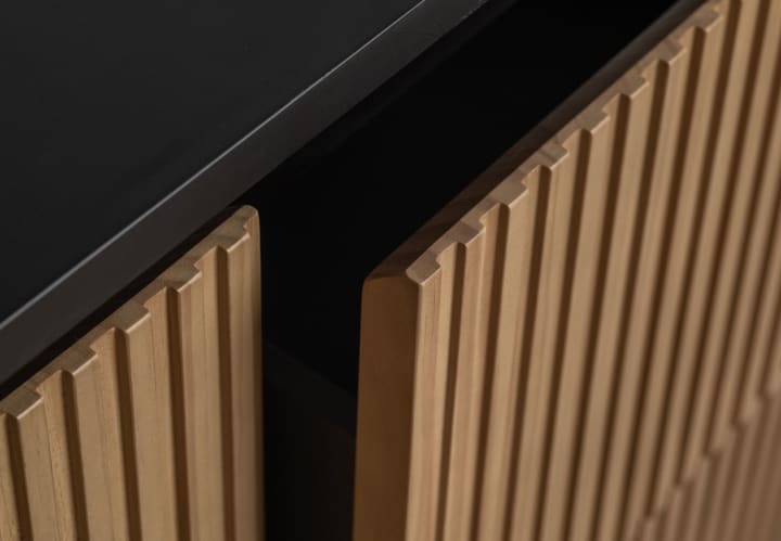 Mueble de baño con encimera de madera maciza Bruntec Alpes 13 Detalle 8
