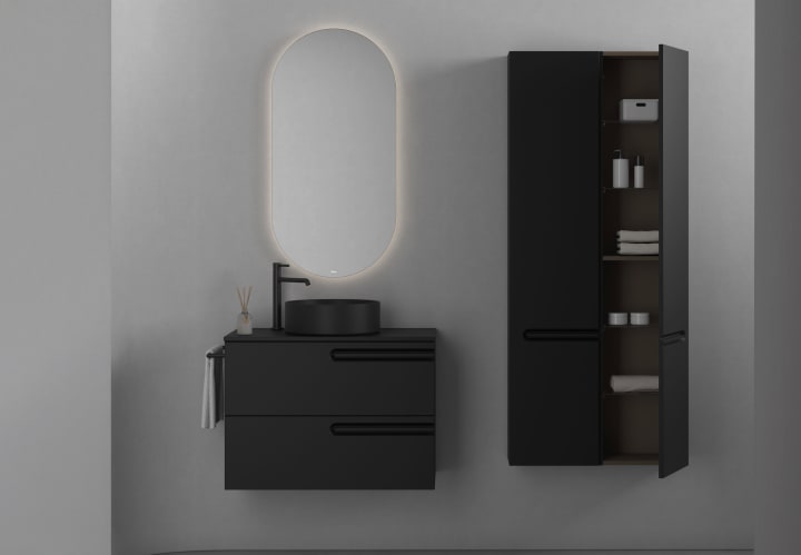 Mueble de baño con encimera de madera Royo Econic Principal 4