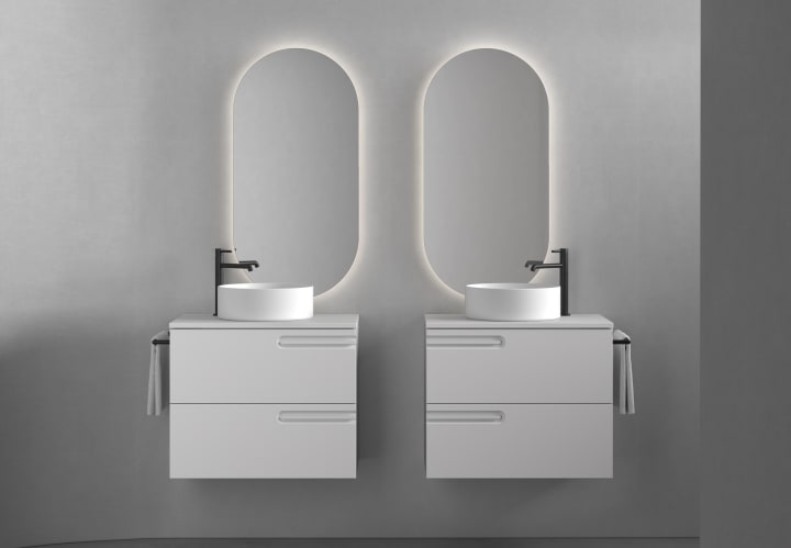 Mueble de baño con encimera de madera Royo Econic Principal 3