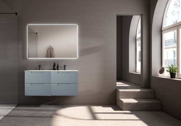 Conjunto mueble de baño de Viso Kyoto japandi Principal 1