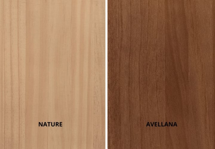 Mueble de baño madera maciza con encimera de solid surface Bruntec Alpes 1 Detalle 6