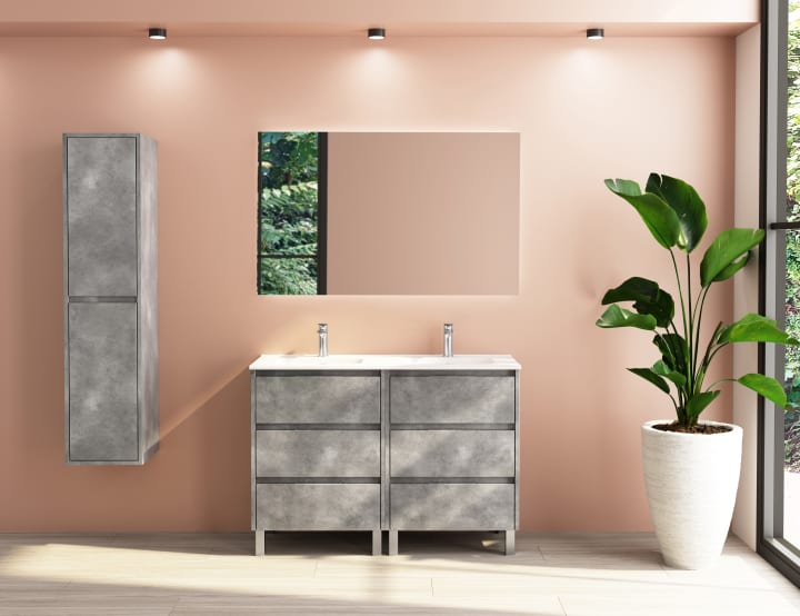 Conjunto mueble de baño Bruntec Boston Principal 2
