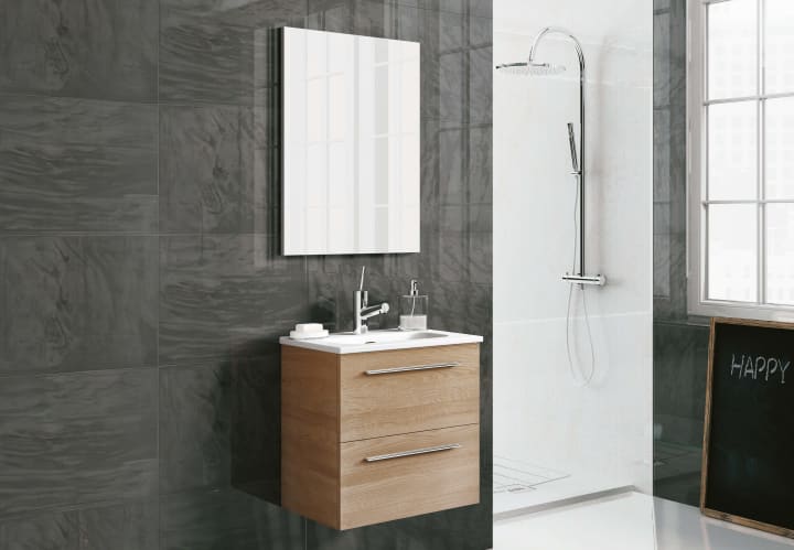 Conjunto completo mueble de baño fondo reducido 35 cm Royo Street Principal 4