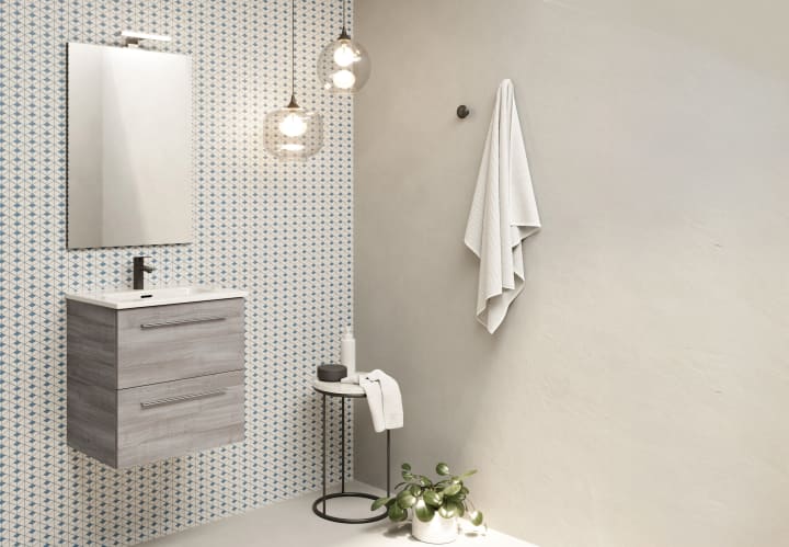 Conjunto completo mueble de baño fondo reducido 35 cm Royo Street Principal 3