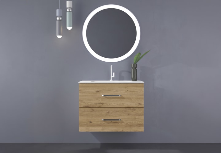 Conjunto completo de mueble de baño Bruntec Atlas Ambiente 9