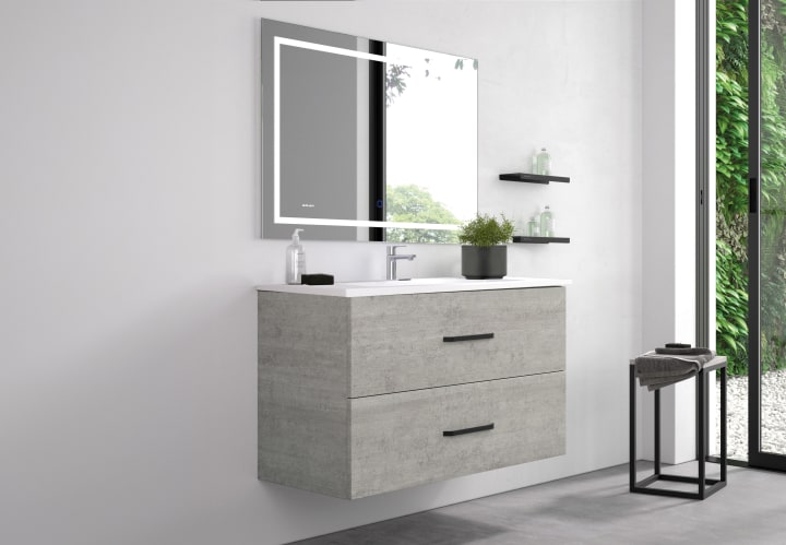 Conjunto completo de mueble de baño Bruntec Atlas Principal 2