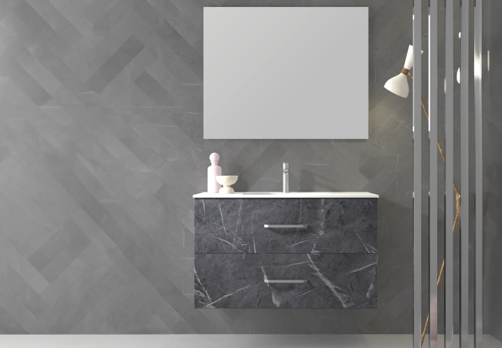 Conjunto completo de mueble de baño Bruntec Atlas Principal 4