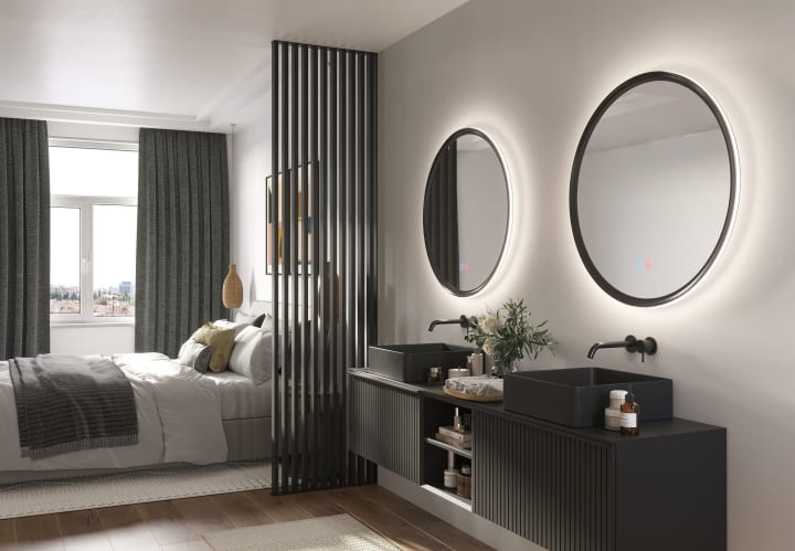 Espejo de baño con luz LED Ledimex Torino Ambiente 11