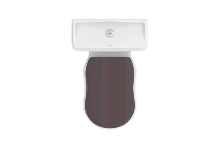 Inodoro compacto Fossil Natura Atenas con tapa de madera Detalle 10